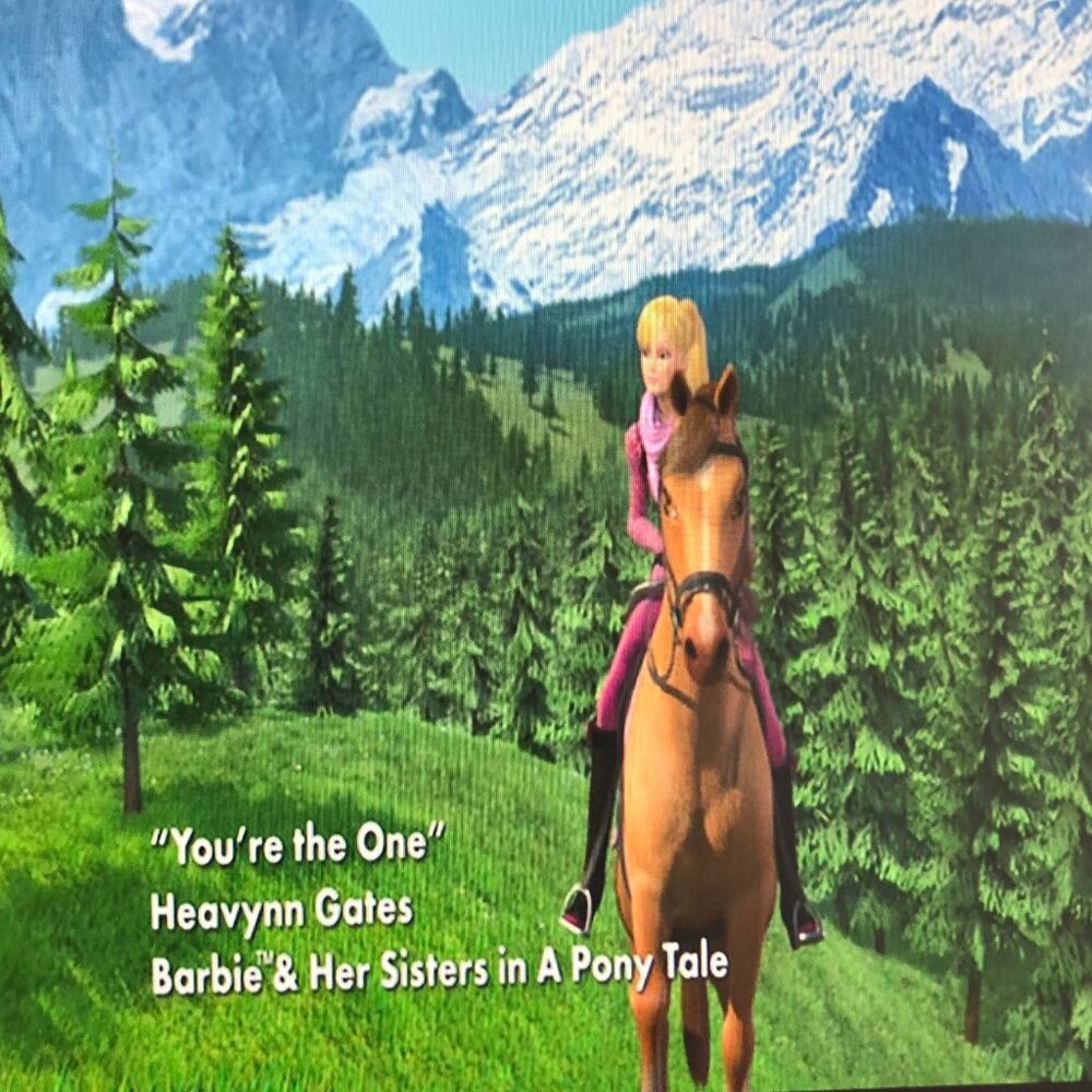 Barbie and Her Sisters in a Pony Tale DVD 2013 Mattel English French Spanish - Picture 13 of 16